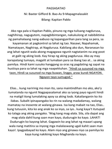 PART 1 Ako nga pala si justin 14 .